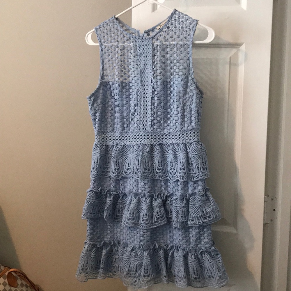 Blue Lace Dress